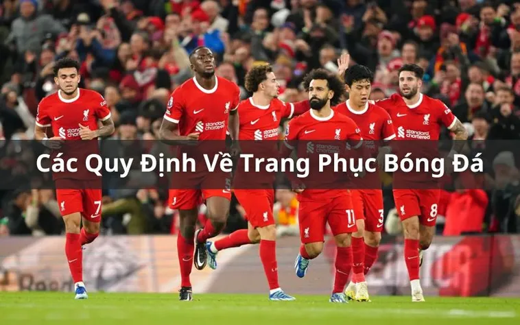 Quy Định Về Trang Phục Bóng Đá Chính Thức Và Tiêu Chuẩn Bắt Buộc Cho Cầu Thủ
